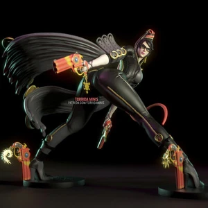 Bayonetta Full Resin Figures Model Kit 1/24 Scale 75mm Unpainted Unassembled Toy - Picture 1 of 2