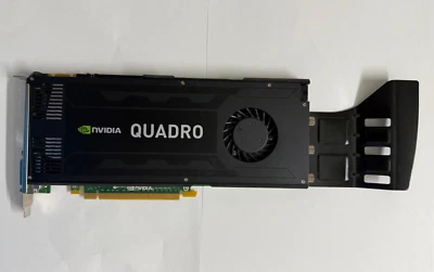 HP NVIDIA QUADRO K4000 3GB GDDR5 Graphics Card GPU with BRACKET - Image 1 of 4