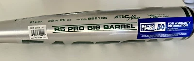Nuevo Easton B5 Pro Big Barrel Modelo BB21B5 32 pulgadas 29 oz 2 5/8 días Foto 1 de 4
