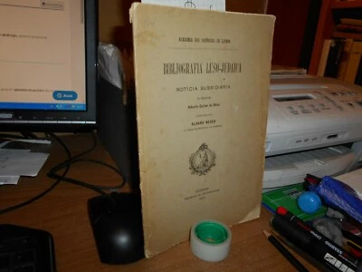 BIBLIOGRAFIA  LUSO-JUDAICA e Noticia Subsidiaria. ALVARO, Néves  1913 - Immagine 1 di 4
