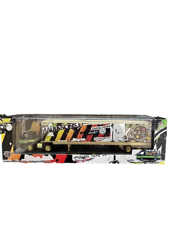 M2 Machines Auto-Haulers 1967 Dodge L600 & 1967 Dodge A100 Panel Van Chase - Imagem 1 de 1