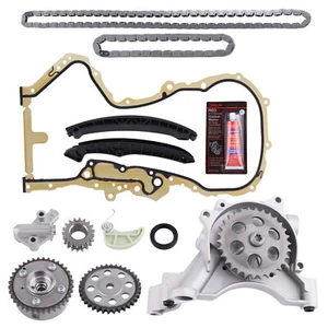Catena di distribuzione+guarnizione+catena pompa olio for AUDI SKODA VW 1.4 TSI - Picture 1 of 12