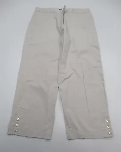 Pantalones de golf ADIDAS para mujer talla 8 pierna ancha algodón recortados - Imagen 1 de 5