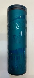 Starbucks 2021 Green Holiday Fun Festive Plastic Ribbon Tumbler Limited Edition - Picture 1 of 2