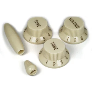 Set De Botones STRATOCASTER Vintage Pergamino (Old Blanco) PK-0178-050 - Imagen 1 de 1