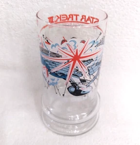 Enterprise Destroyed Trek III The Search For Spock Star Glass Taco Bell 1984 - Picture 1 of 9