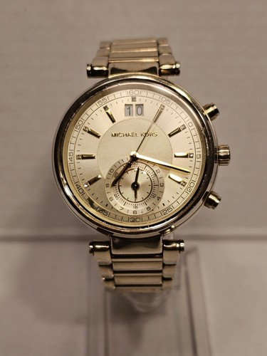 Orologio Michael Kors "SAWYER"MK6362 Donna Acciaio Inox Quadrante Analogico Quarzo OP729