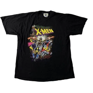 Vintage 90s Marvel X-Men Shirt Sz L Universal Studios The Uncanny Comic Images - Picture 1 of 22
