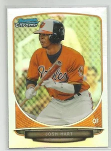 Josh Hart NY Mets 2013 Bowman Draft Prospect Refractor - Picture 1 of 1