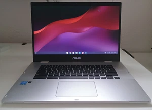 ASUS Chomebook CX1500 15.6" laptop - Intel Celeron N3350 8GB RAM 64GB storage - Picture 1 of 7
