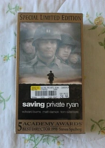 Saving Private Ryan VHS Widescreen Special Limited Edition - Factory Sealed New - Picture 1 of 3