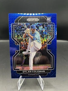2022 Panini Prizm - Blue Mojo Prizm #55 Dylan Coleman /199 (RC) - Picture 1 of 2