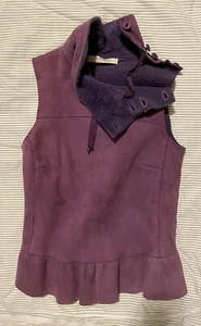 Miu Miu Shearling Lilac/Purple vest Size 42 - Picture 1 of 12