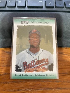 2003 Playoff Portraits FanFest Green #107 Frank Robinson - RARE CARD - Picture 1 of 1