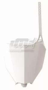 POLISPORT TABELLA PORTA NUMERO ANTERIORE BIANCO HONDA CRF 250 R 2019 - Foto 1 di 1