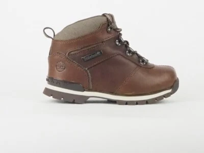 Boys Timberland Alpine Hiker A1I2E Brown Leather Lace Up Boots  - image 1 of 4