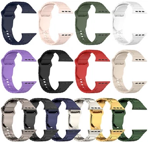 Correa deportiva con correa de silicona para reloj iPhone 38/40/41 mm y 42/44/45/49 mm - Imagen 1 de 20