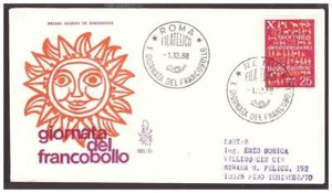 FDC VENETIA  CLUB  1968  -   GIORNATA DEL FRANCOBOLLO - Imagen 1 de 1