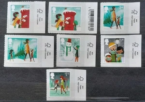 GB 2014 Christmas MNH stamps Self Adhesive SG3650 - 3656 - Picture 1 of 1