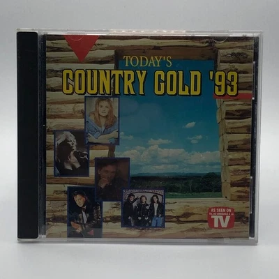 Todays Country Gold 93 Various Artists CD Sony Music Select 1993 Compilation - Image 1 of 2