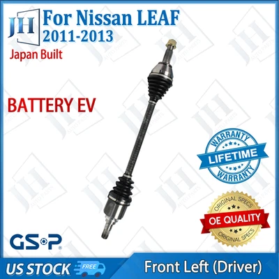 Junta de eje CV conductor delantero izquierdo original para Nissan 2011 12 13 batería hoja EV Foto 1 de 4