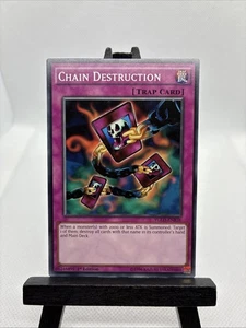 Chain Destruction YGLD-ENB38 King of Games: Yugi's Legendary Decks 1st Edition - Picture 1 of 2