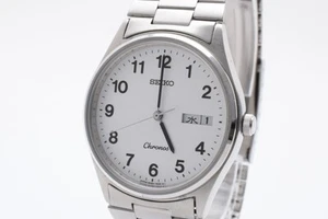 【NEAR MINT+++】SEIKO 5H23-7D40 "KANJI" Chronos Vintage 1992 Quartz Men's Japan - Picture 1 of 14