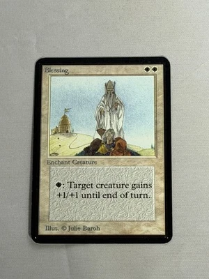 MTG Blessing Alpha Magic the Gathering - Image 1 of 2