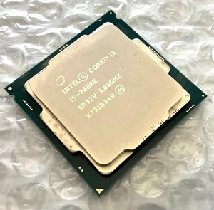 Intel 7th Gen Core i5-7600K CPU 3.8 GHz (Turbo 4.2 GHz) 4-Core 6M LGA-1151 SR32V - Picture 1 of 2