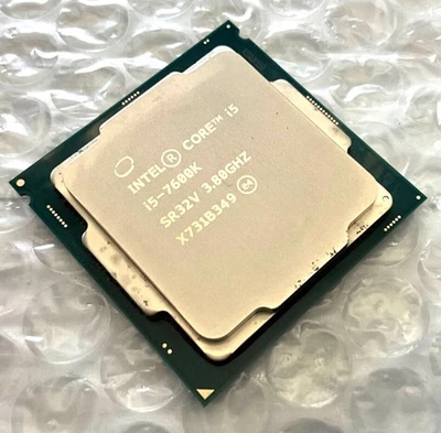 CPU Intel Core i5-7600K 7ª generación 3,8 GHz (Turbo 4,2 GHz) 4 núcleos 6M LGA-1151 SR32V Foto 1 de 2