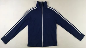 Adidas 1980s track top jacket made in Hong Kong navy blue vintage XS D4 176cm - Picture 1 of 18