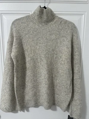 Suéter Cuello Embudo Otatmeal Ligero French Connection Talla XS NUEVO CON ETIQUETAS Foto 1 de 4