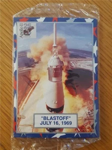 Apollo 11 BLASTOFF July 16 1969 Citgo Sealed 5 Card Pack FEEL THE PRIDE NASA - Picture 1 of 1