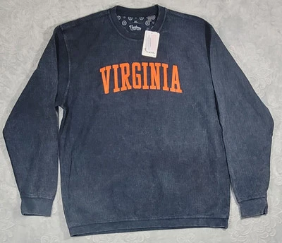 Women's University of Virginia Cavaliers Comfy Cord Pullover Sweatshirt - Image 1 of 4