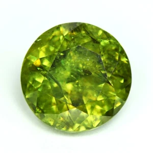 6.94 Cts_Antique !!! Horsetail Inclusion_100 % Natural Demantoid Garnet_Namibia - Picture 1 of 6