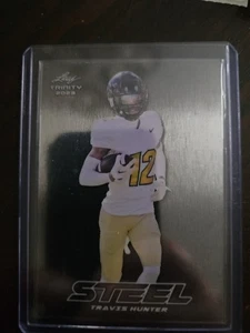 2023 Leaf Trinity Steel Stars Travis Hunter!!!  Jacksonville Jaguars Colorado  - Picture 1 of 3