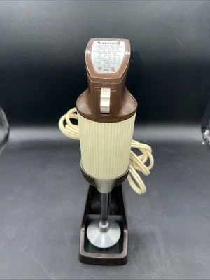 Batidora de mano Bamix ESGE M122 licuadora de inmersión 2 velocidades Suiza con soporte/soporte Foto 1 de 4