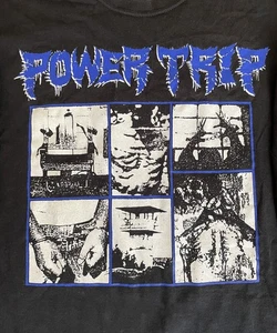 RAR Power Trip Band schwarz Baumwolle Unisex S-5XL Geschenk für Fans Shirt IA290 - Bild 1 von 4