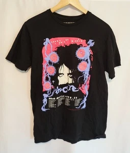 The Cure 2023 Tour Shirt Men's M Black Pyschedelic Robert Smith !AUTHENTIC! - Picture 1 of 8