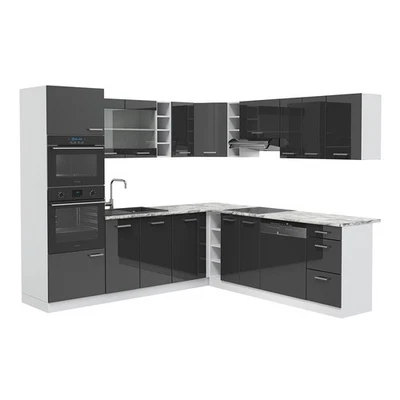 Eckküche Vicco R-Line 247 x 60 cm ohne Arbeitsplatte - Bild 1 von 4