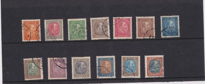 ICELAND 1902 SET S.G.43/55 SET OF 13 GOOD/ FINE USED. CATALOGUED £415.00. - Image 1 of 2