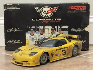 2001 Dale Earnhardt Goodwrench Corvette C5R Rolex 24 Daytona Raced Action 1/18 - Picture 1 of 23