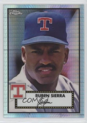 2021 Topps Chrome Platinum Anniversary Mega Box Prism Refractor Ruben Sierra - Image 1 of 2