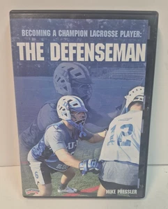Mike Pressler BECOMING A CHAMPION LACROSSE PLAYER THE DEFENSEMAN DVD - Imagen 1 de 4