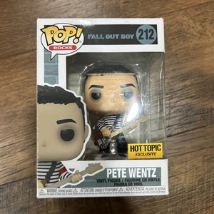Funko Pop! Rocks Fall Out Boy Pete Wentz #212 (Hot Topic Exc) Vinyl Figure - Imagen 1 de 6