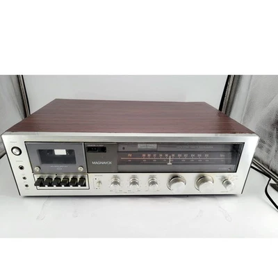 Magnavox Combo Tuner Cassette Receiver Model R473-MOD - Image 1 of 4