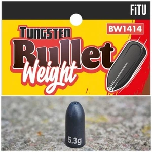 FiTU Tungsten Bullet Weights Texas Carolina Rig Barsch Hecht Zander Barsch Wrasse - Bild 1 von 4
