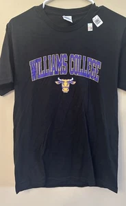 Williams College, Williamstown MA, Black, S, T-shirt. New with tags - Picture 1 of 6