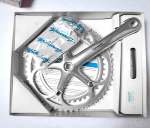 Guarnitura Campagnolo Record 9 speed crankset 172,5mm 53/42t NEW NIB NUOVA NOS - Foto 1 di 19