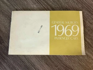 CATALOGO BROCHURE VENDITA AUTOVETTURE GENERAL MOTORS VINTAGE 1969 - Foto 1 di 2